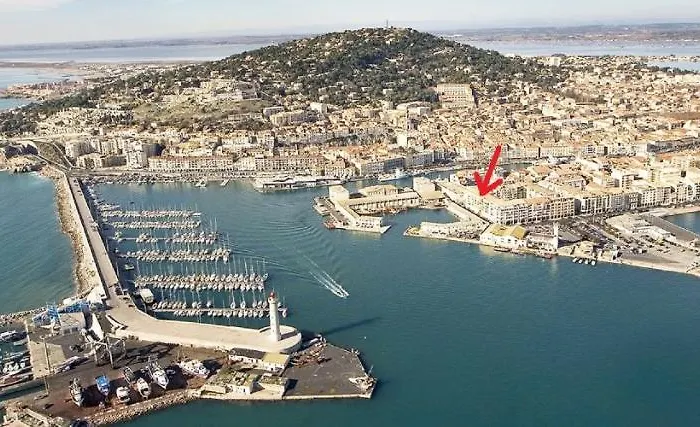 Vue Port Et Mer, Centre-ville, Au Calme, Garage Sète